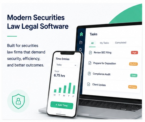Real estate law software